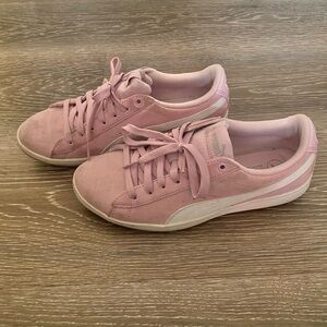 Puma Women’s Suade Pink Shoes - 7.5